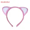 1 Día del Niño Performance Diadema de Animales de Dibujos Animados Peluche para la Cabeza Diadema Orejas de Conejo Gato Vaca Tigre Oveja Conejo