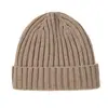 Gorro de Mezcla de Lana para Otoño e Invierno, Gorro Unisex de Lana Cálido Engrosado para Clima Frío, Gorro de Punto con Protección para los Oídos para Exteriores, Gorro de Punto de Exportación