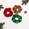 Anillo para el Pelo de Terciopelo Cruzado Estilo Retro Navideño de Halloween Lazo para el Pelo Francés Lazo Versátil para Moño Accesorios para el Pelo de Felpa