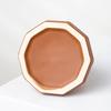 [Personalizado] Cerámica en Blanco DIY Florero Cono Rombus Estilo Celebridad de Internet Sala de Té Decoraciones Famosas de Mesa de Café