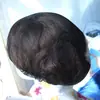 Touca Rede para Cabeça Rede Completa para Cabeça Rede Grande para Cabelo Oficina Fábrica Funcionários Touca Poeira Touca de Trabalho Rede de Cabelo Preta