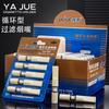 Portacigarrillos de Doble Uso Grueso y Delgado Tipo Circulación Lavable Boquilla de Filtro Triple para Hombres y Mujeres Portacigarrillos de Doble Uso Grueso y Delgado Boquilla de Filtro