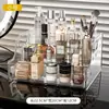 Caixa Organizadora de Cosméticos para Mesa de Maquiagem Bancada Acrílico Transparente em Camadas Multi-camadas Organizador de Produtos de Skincare Perfume