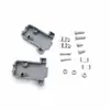 Porta Serial Macho DB9 Cabeça de Nove Pinos Carcaça da Cabeça Fêmea DB9 Conector Plugue de Porta Serial RS232 (Tipo de Solda)