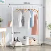Perchero de Piso Vertical Personalizado para Ropa Perchero de Dormitorio Perchero de Pie para Interiores Perchero para Ropa de Estudiante Perchero de Ropa Genial