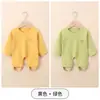 Banda para la barriga de bebé Jingqi Ropa de protección para la barriga y la parte baja de la espalda de bebé de manga larga de terciopelo alemán para otoño e invierno Protección del ombligo para bebé niño y niña