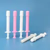 Tubo de Empurrador Reto 92 com Bainha de Comprimento Total Tubo Redondo Ginecológico Privado Tubo de Gel Aplicador para Partes Privadas Femininas Empurrador de PP