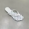 Zapatos para Mujer 2026 Modernos Lunares Dopamina Chanclas Planas Sandalias de Playa Vacaciones al Aire Libre Verano 2026