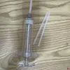 Dispensador de Agua para Palomas, Bebedero para Codornices y Palomas, Bebedero para Jaulas, Manguera de Silicona para Palomas, Dispensador de Agua con Jeringa