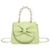 2026 Nueva Bolso Cruzado de Moda para Mujer Bolso de Hombro Casual Simple con Lazo para Mujer