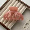 Pinza para el pelo con forma de calabaza estilo coreano para mujeres con cabello grueso, diseño simple y elegante, Pinza para el pelo Hueso de Dragón