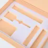 Cajas Cosméticas al por Mayor, Cajas de Tapa abatible de Alta Gama, Cajas de Perfume de Tamaño Mediano, Cajas de Regalo para Souvenir, Cajas de Regalo Beige al por Mayor
