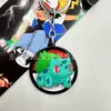 Llavero Caliente de Anime Pokemon Aleación de Zinc Rodamiento Diseño Giratorio Criaturas Mágicas Lindas