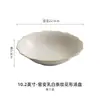 Plato de Cerámica Dehua de Fábrica Plato para Sopa Vajilla Destacada de Restaurante Plato Tazón Estilo Japonés Alto Valor Plato Plato Hogar Sentido Premium
