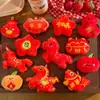 Colgantes Festivos de Buena Suerte, Peluches Pequeños, Adornos de Peluche de Año Nuevo para Tiendas de Centros Comerciales, Muñecas Propicias, Pequeños Regalos para Eventos
