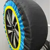 Cadenas Antideslizantes para Coches, Calcetines de Nieve, Calcetines de Nieve, Cadenas Antideslizantes de Tela, Cadenas Antideslizantes de Fibra