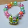 Novas Joias Infantis Pulseiras Coloridas Doce e Fofa Gato de Desenho Animado Pulseira Infantil Fabricante de Joias Atacado