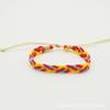 Nueva Tendencia de Moda Urbana Pulsera Tejida Estilo Japonés Original Tejida a Mano Pulsera de Temperamento Tejida a Mano Pulsera