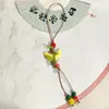 Amuletos para Bolsos de Cerámica Tejidos a Mano con Forma de Fresas, Ballenas, Hongos y Calabazas. Suministro al por mayor para bolsas de vendedores ambulantes