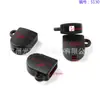 Hebilla de cuerda colgante de plástico negro de protección ambiental, hebilla de plástico para teléfono móvil, accesorios para equipaje, accesorios para reloj colgante