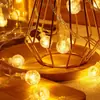 Luzes de Corda Bolha LED Estilo Acampamento ao Ar Livre Luz Decorativa de Ambiente Decoração de Quarto Festa Tenda Arranjo Luz Decorativa