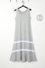 Vestido tipo chaleco modal de versión coreana para mujer de verano, suelto, sin mangas, con vuelo grande, ajustado, talla grande, una generación de cabello