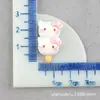 Panda Crema de Fresa Pegamento Accesorios Paleta Hawthorn Confitado Animal de Dibujos Oso Osito Funda para Teléfono Imán para Refrigerador DIY