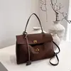 Bolsa de Mão Transfronteiriça Grande Capacidade 2026 Novo Estilo Tendência Bolsa de Camurça Grande Capacidade Ombro Único Transversal Bolsa Feminina