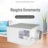 Ventilador de Fluxo Único Direcional Circular Aimeixin, Múltiplos Modelos de Ventilador Centrífugo de Duto Doméstico de Baixo Ruído, Ventilador de Ar Fresco