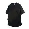 Camiseta de Verano 2026 para Hombre con Cuello Henley de Manga Corta, Marca Nueva de Tendencia, Bolsillo, Corte Holgado, Juvenil, Fresca, Transpirable