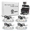Los fabricantes suministran control remoto con cable uno a cuatro luces de flash de rejilla LED 2 para coche clip de rejilla luz de apertura luz de advertencia