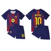 2526 Temporada Camisa de Futebol Uniforme de Futebol Infantil Terno Argentina Nº 7 Ronaldo Nº 11 Camisa Atacado