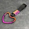Correa de mano con asa de color JDM para coche, serpentina universal, cinturón de remolque para parachoques delantero y trasero de coche, anillo de advertencia