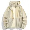 Chaqueta versátil de moda de verano para deportes y viajes con protección UV, ropa transpirable de secado rápido para protección solar, ropa de moda de color liso para protección solar