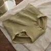 Nuevas Panties de Moda para Ceñir la Cintura con Dobladillo, Ropa Interior de Color Sólido de Cintura Media para Control de Abdomen, Suaves, Cómodas, Sencillas, Personalizadas, Ligeras para Mujer