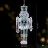 Nuevo Colgante de Copo de Nieve y Alce de Acrílico Colorido para Árbol de Navidad Decoraciones Navideñas DIY Adornos para Colgar en la Ventana