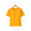 Pijama de camiseta de manga corta para mujer con relleno de algodón, popular en línea, con copa integrada, ropa de estar de verano adecuada para uso exterior