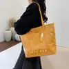Bolso de PVC para Mujer de Venta Caliente Transfronterizo, Estilo Nuevo, Portátil, Elegante, Casual, Bolso de Mano para Viajes Diarios, Gran Capacidad, Bolso Tote de Moda para Mujer