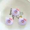 Botones de Resina Coloridos Fruta Pegamento de Crema Cabello Pin Banda para el Cabello Funda de Teléfono Móvil Agujero Hebilla de Zapato Taza de Agua Pegatina Accesorios DIY