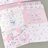 Papel de Carta con Conejitos de Lunares Ins Estético de Alto Valor Cartas Manuscritas para Estudiantes Dibujo Animado Lindo Regalo de Bendición de Graduación