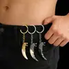 Llavero Dominante y Personalizado de Diente de Lobo, Diente de Perro de Resina Simulada, Accesorios de Colgante de Año Zodiacal para Hombres y Mujeres