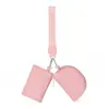 Bolso de muñeca personalizado estilo Lulu transfronterizo, tarjetero Lulu portátil, mini monedero para tarjetas bancarias