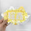 Etiquetas de Animación de Doble Carácter Cp Set de 28 Piezas DIY Hecho a Mano Creativo Adornos Colgantes Reflectantes Tejido No Tejido Productos Terminados Diseños Lindos de Celebridades