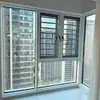 Puertas y ventanas de aluminio con rotura de puente térmico hechas a medida, sistemas de acristalamiento para balcones, ventanas abatibles, ventanas de piso a techo de aleación de aluminio, puertas para habitaciones de invitados de villas y ventanales