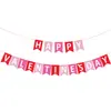Accesorios de Decoración para Fiesta de San Valentín Transfronteriza, Banderines de San Valentín, Inserts para Decoración de Pasteles, Decoración de Aniversario de Boda