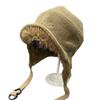 Gorro Lei Feng de invierno de doble cara para niños, gorro a prueba de viento, frío, cálido, con protección para las orejas, gorro gorro, gorro de piloto para viajes al aire libre