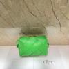 Bolsa de Couro da Moda Transfronteiriça Nova e Cuidadosamente Selecionada, Bolsa Pequena Quadrada Transversal de Ombro Único, Bolsa de Mão com Nó
