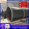 Tubo de Aço Sem Costura Anticorrosivo 3Pe para Tubulações de Abastecimento de Água Subterrânea, Tubo de Aço Espiral Anticorrosivo 3Pe para Projetos de Abastecimento de Água, Resistente à Corrosão