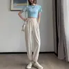 Calça esportiva casual de chenille para mulheres, corte solto, forrada com fleece, tornozelo afunilado, estilo harém, espessa, modeladora, calça cenoura