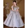 Vestido Infantil Super de Hada y Hermoso, Vestido de Dama de Honor para Boda, Vestido de Princesa para Cumpleaños de Niña Florista, Vestido para Presentación de Piano como Anfitriona, Nuevo Modelo 2026